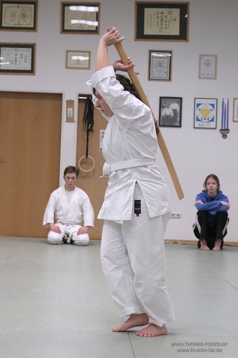 Aikido 6.Kyu Prüfung Laura Wintoch 8.12.2022