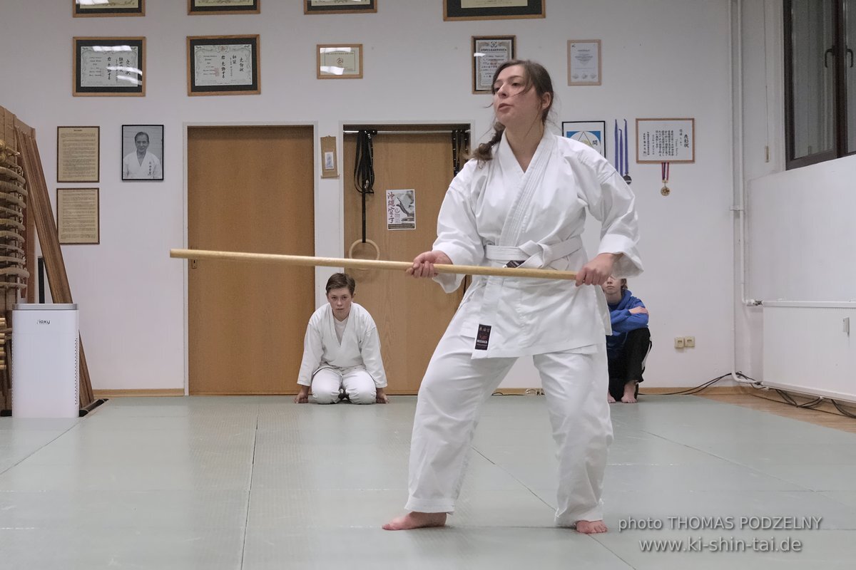 Aikido 6.Kyu Prüfung Laura Wintoch 8.12.2022