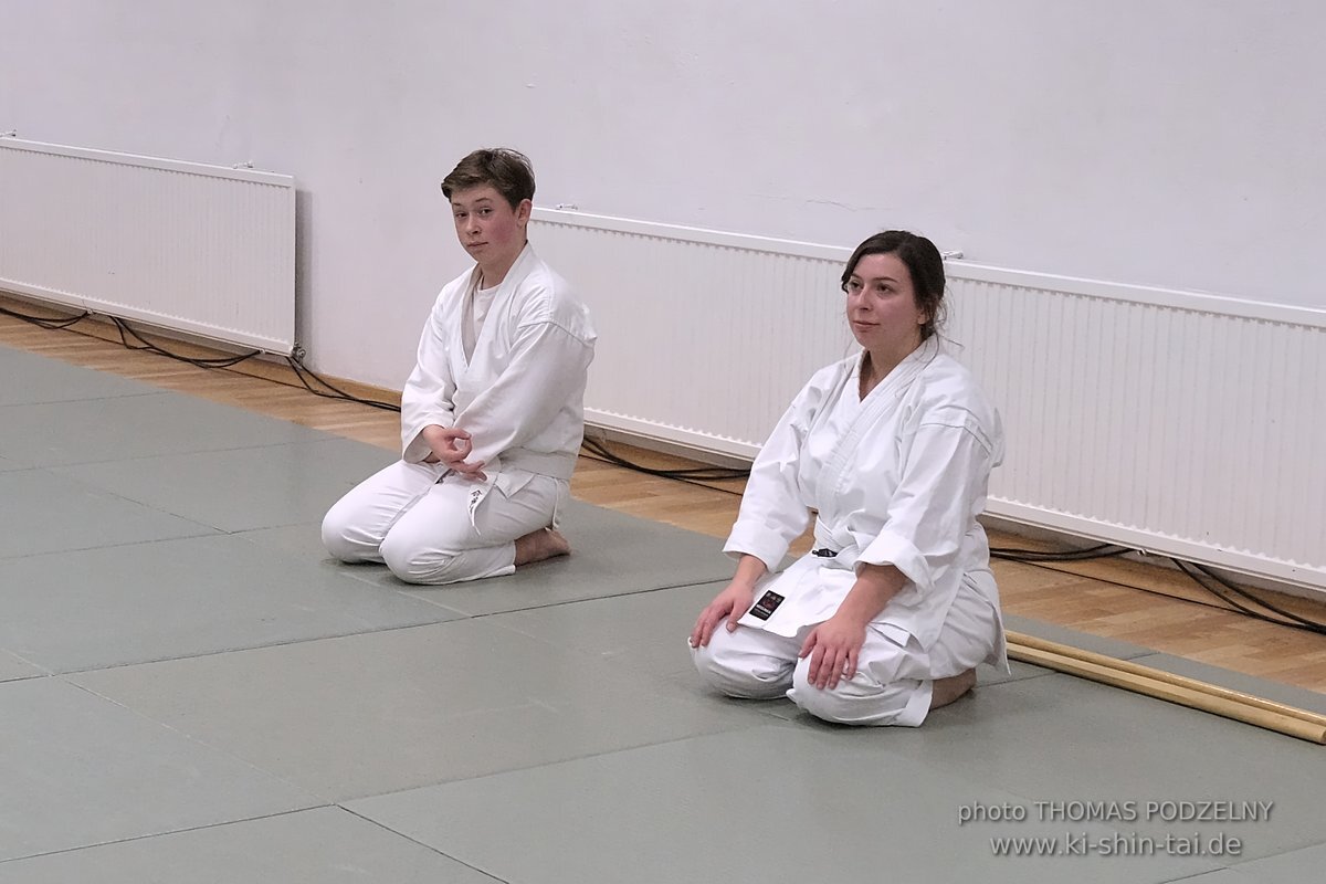 Aikido 6.Kyu Prüfung Laura Wintoch 8.12.2022