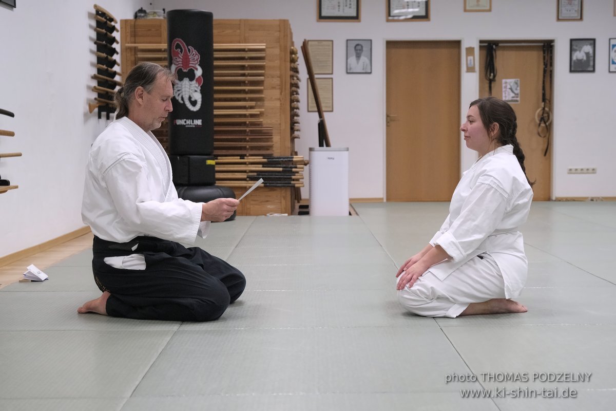 Aikido 6.Kyu Prüfung Laura Wintoch 8.12.2022