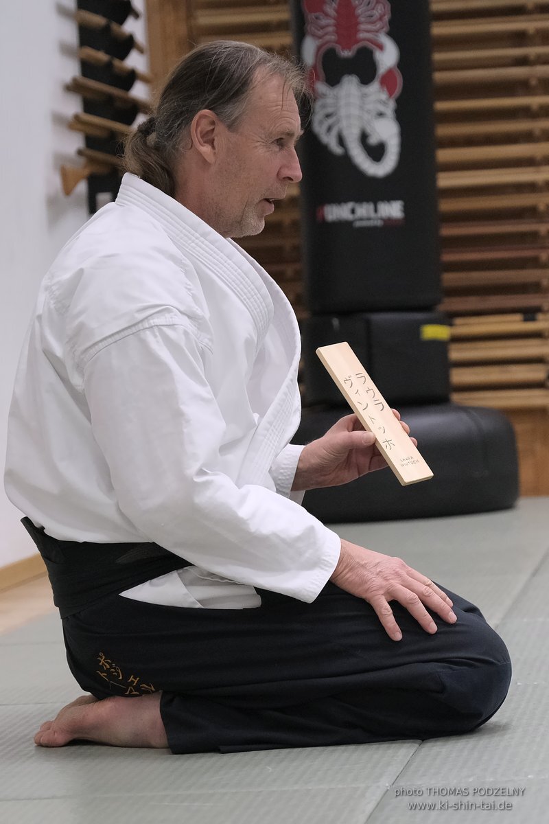 Aikido 6.Kyu Prüfung Laura Wintoch 8.12.2022