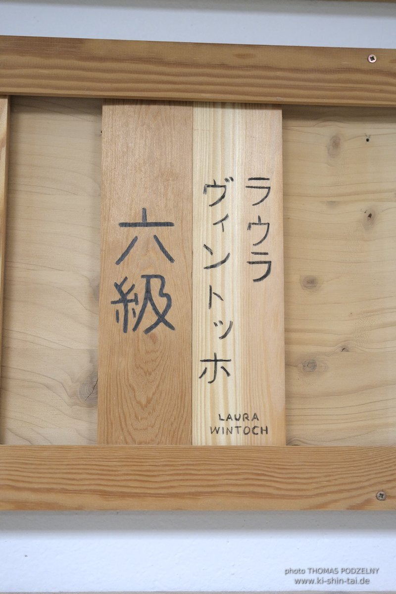 Aikido 6.Kyu Prüfung Laura Wintoch 8.12.2022