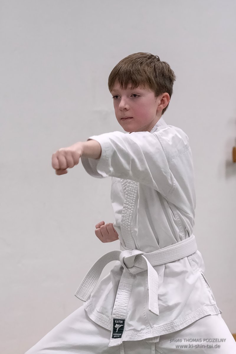 Karate Kids Prüfung 10.2.2023