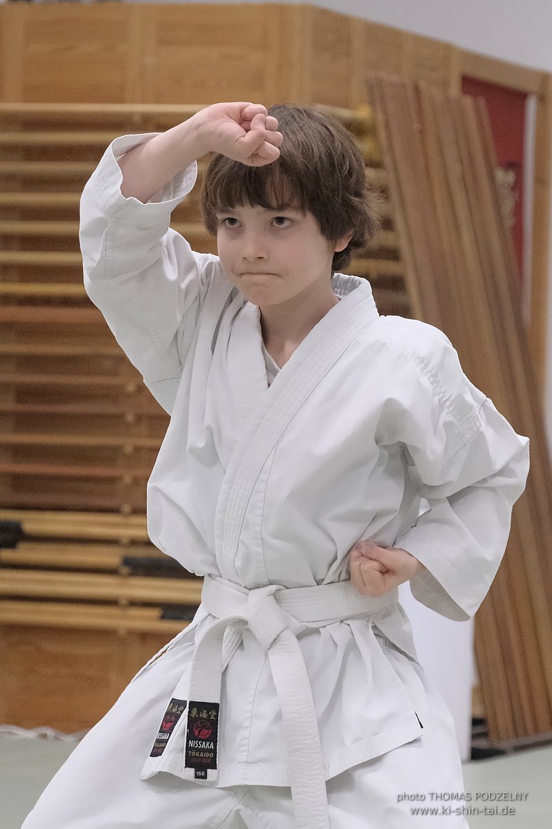 Karate Kids Prüfung 10.2.2023