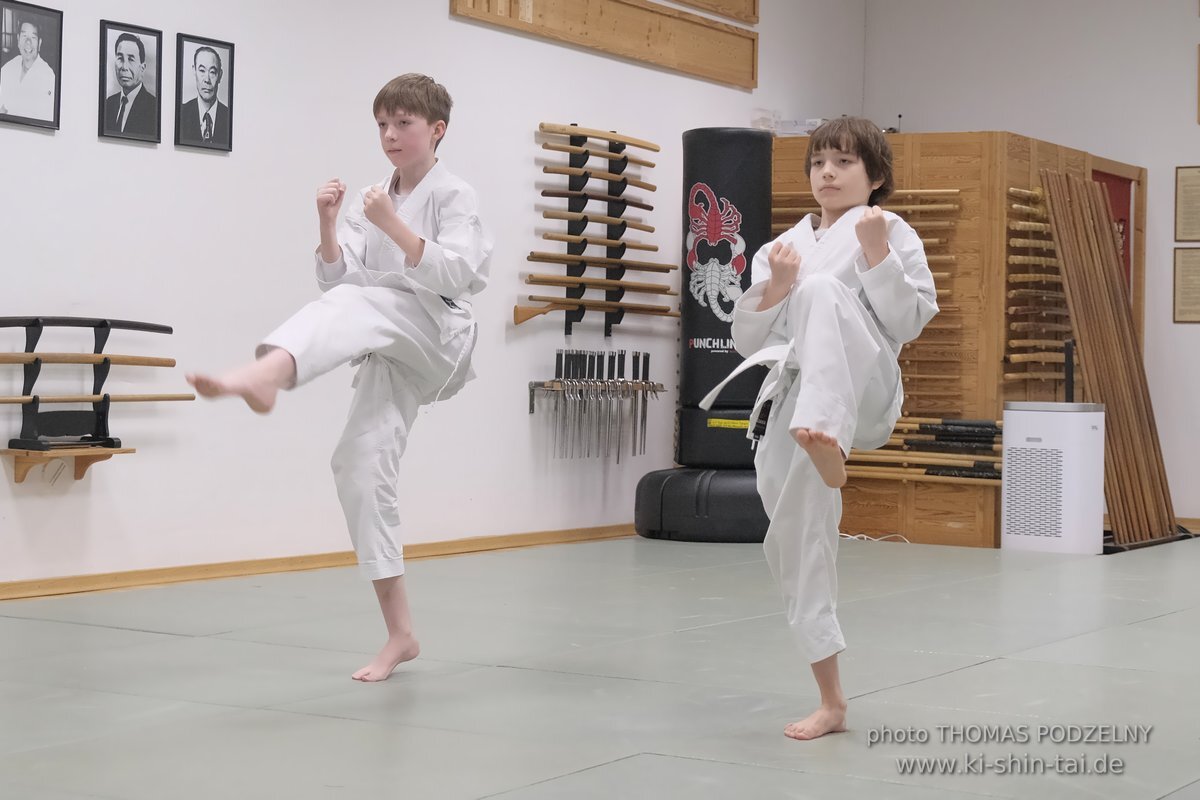 Karate Kids Prüfung 10.2.2023
