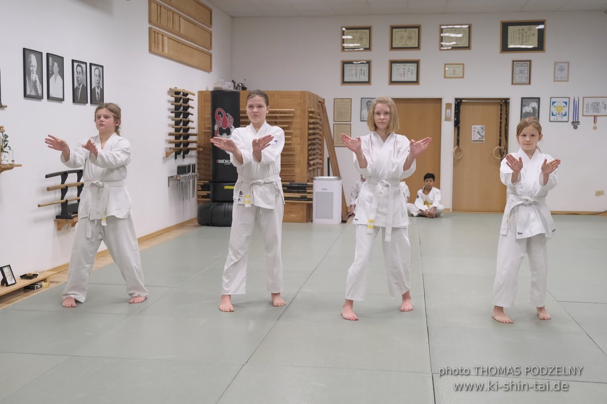 Karate Kids Prüfung 10.2.2023