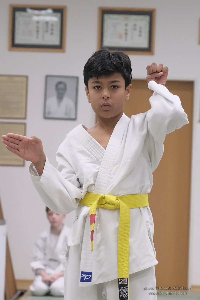 Karate Kids Prüfung 10.2.2023