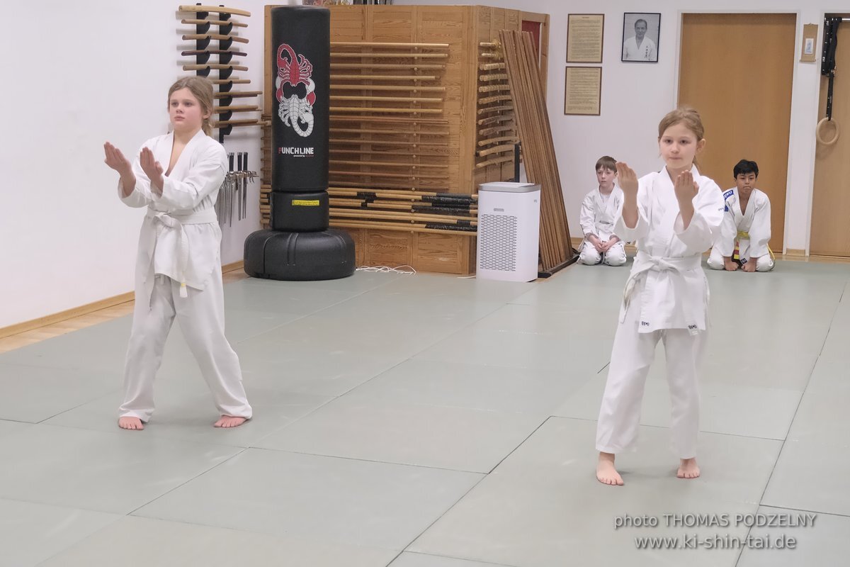 Karate Kids Prüfung 10.2.2023