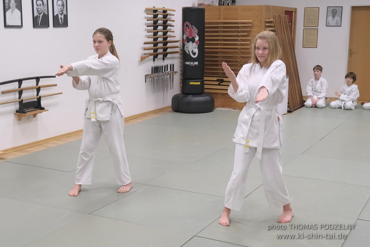 Karate Kids Prüfung 10.2.2023