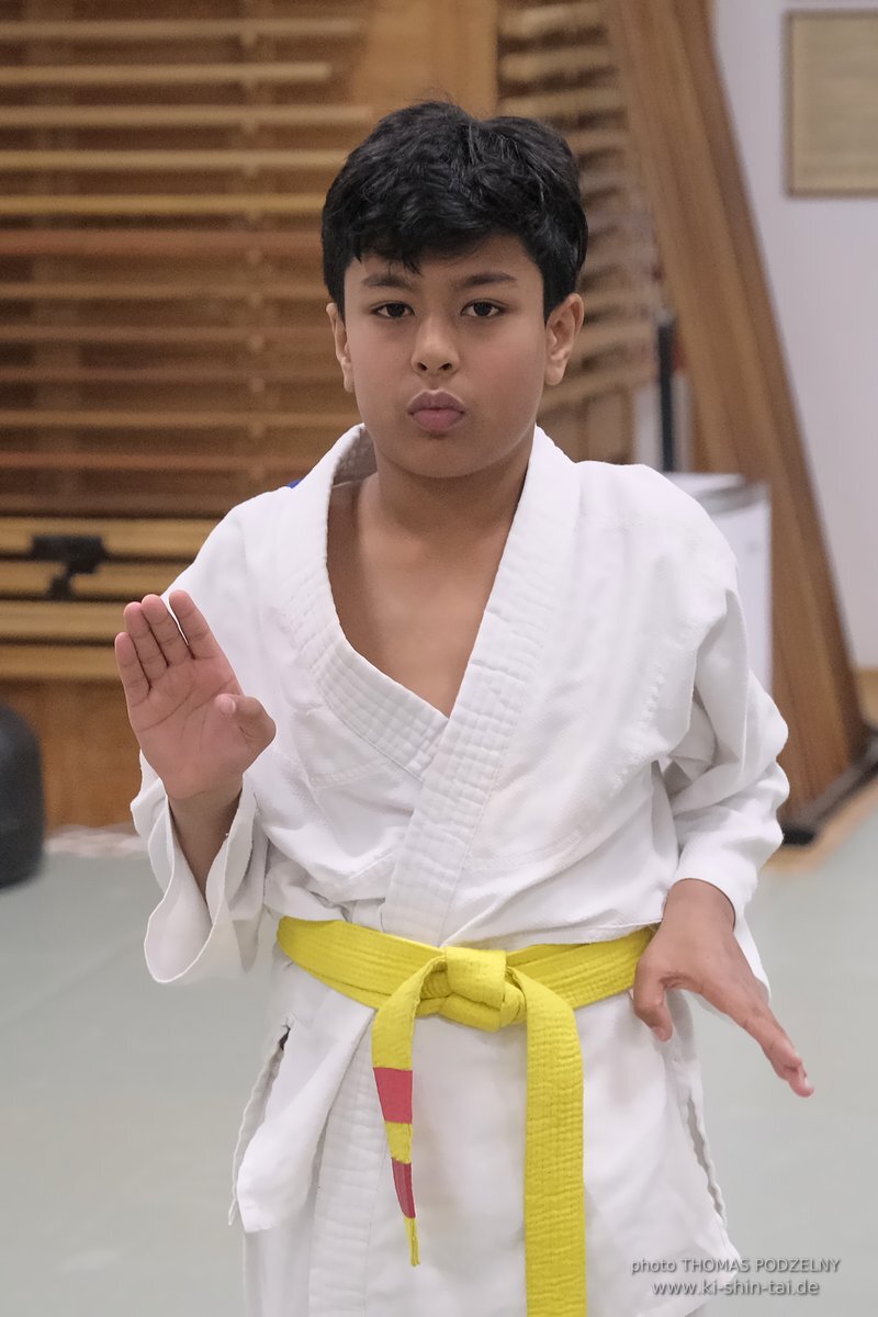 Karate Kids Prüfung 10.2.2023
