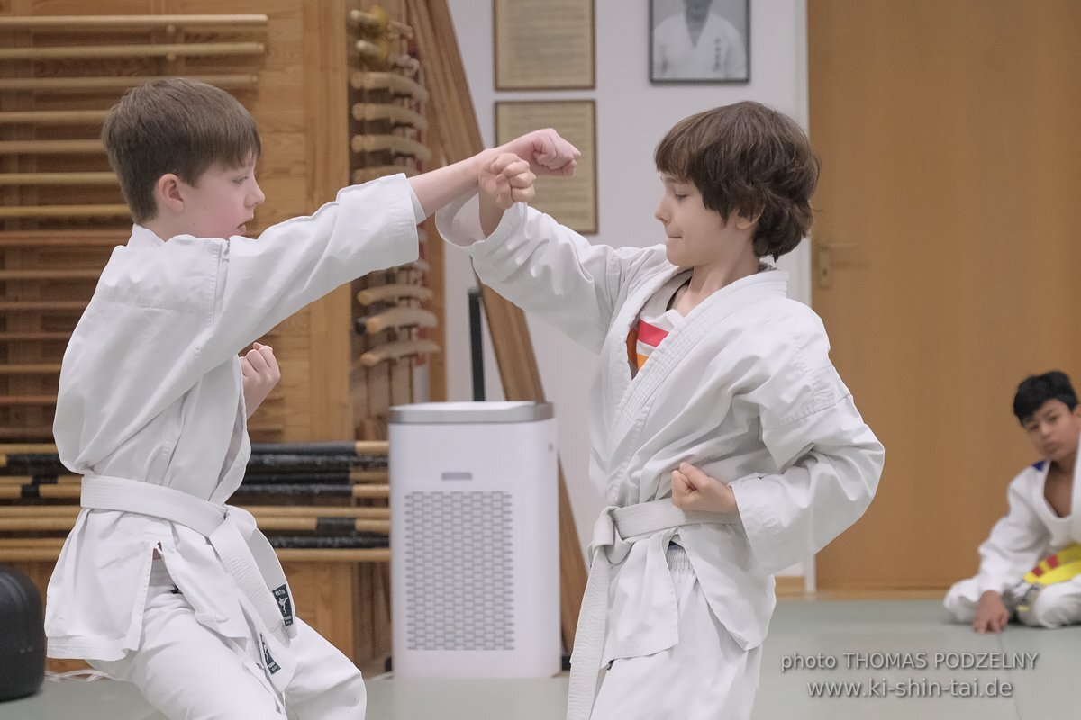 Karate Kids Prüfung 10.2.2023