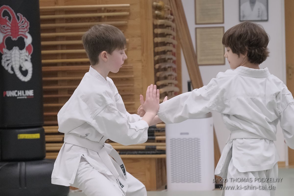 Karate Kids Prüfung 10.2.2023