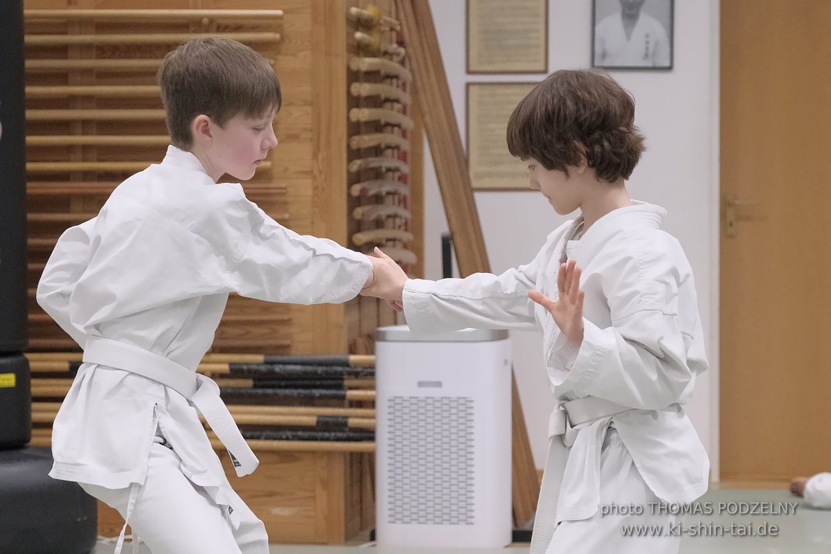 Karate Kids Prüfung 10.2.2023