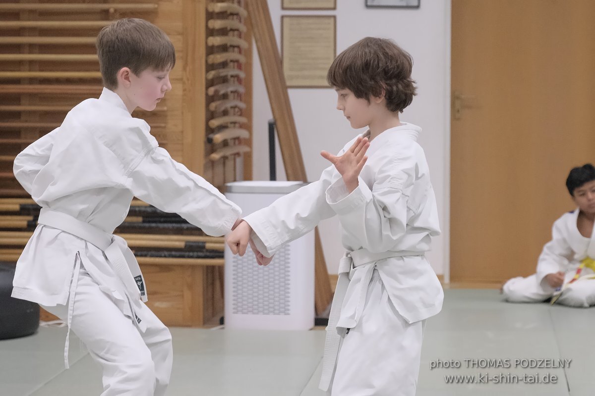 Karate Kids Prüfung 10.2.2023