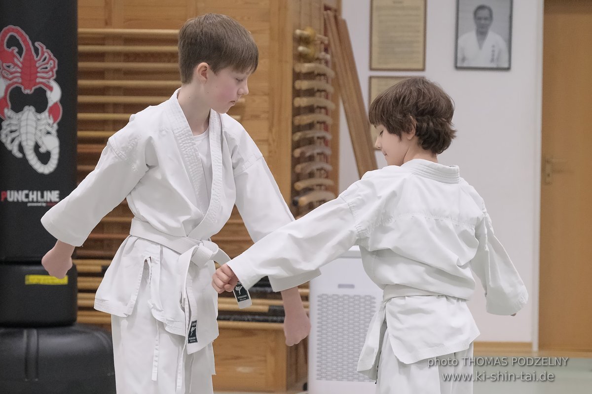 Karate Kids Prüfung 10.2.2023