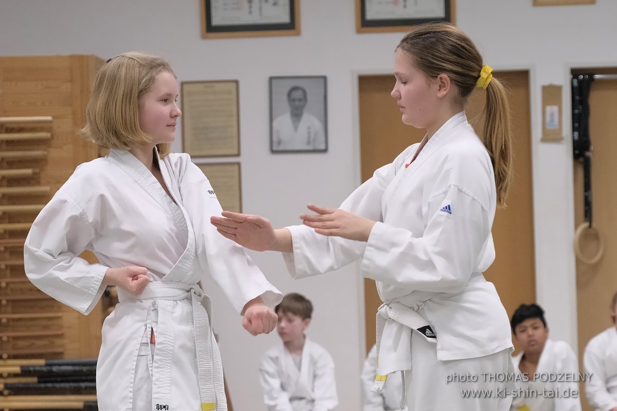 Karate Kids Prüfung 10.2.2023