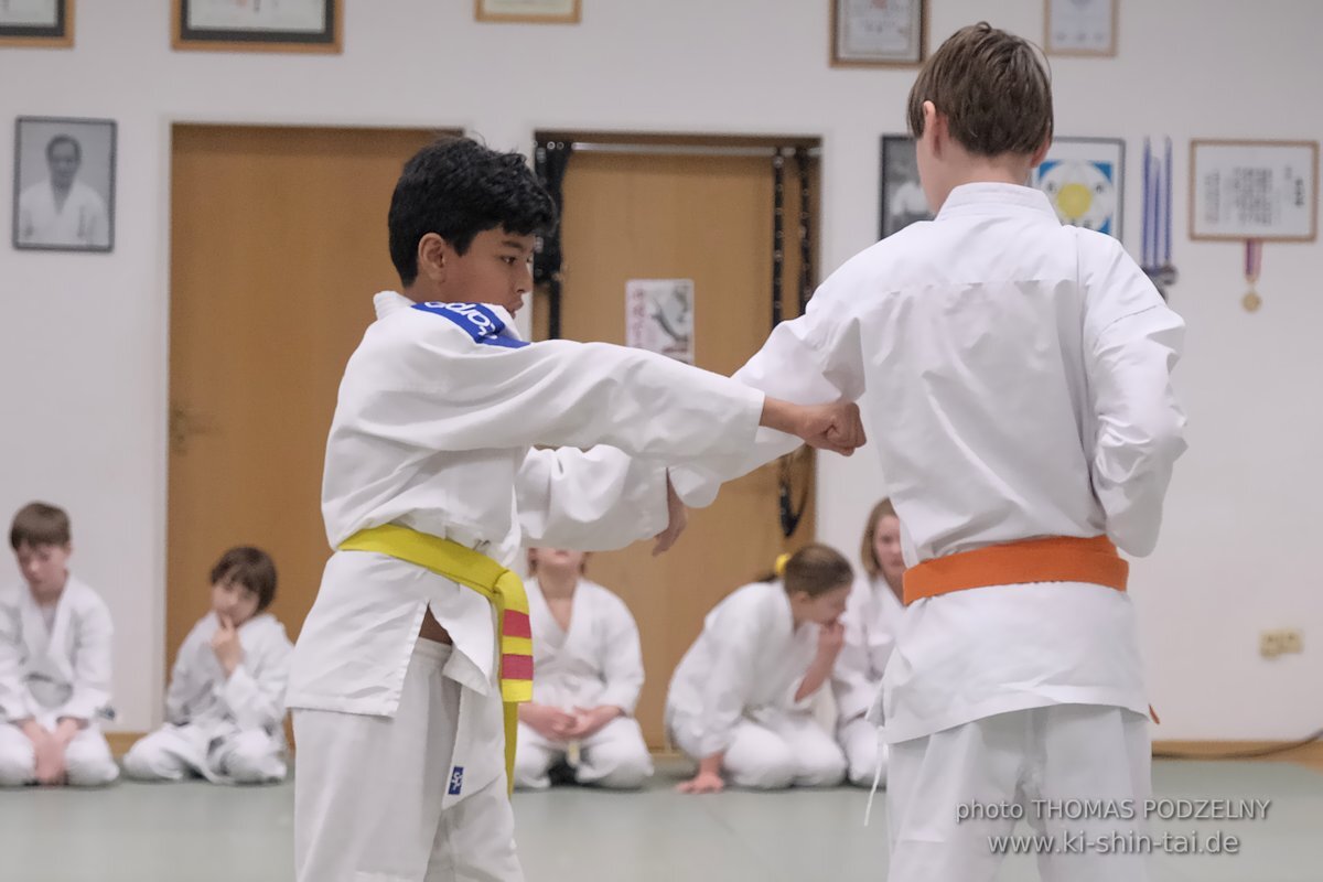 Karate Kids Prüfung 10.2.2023