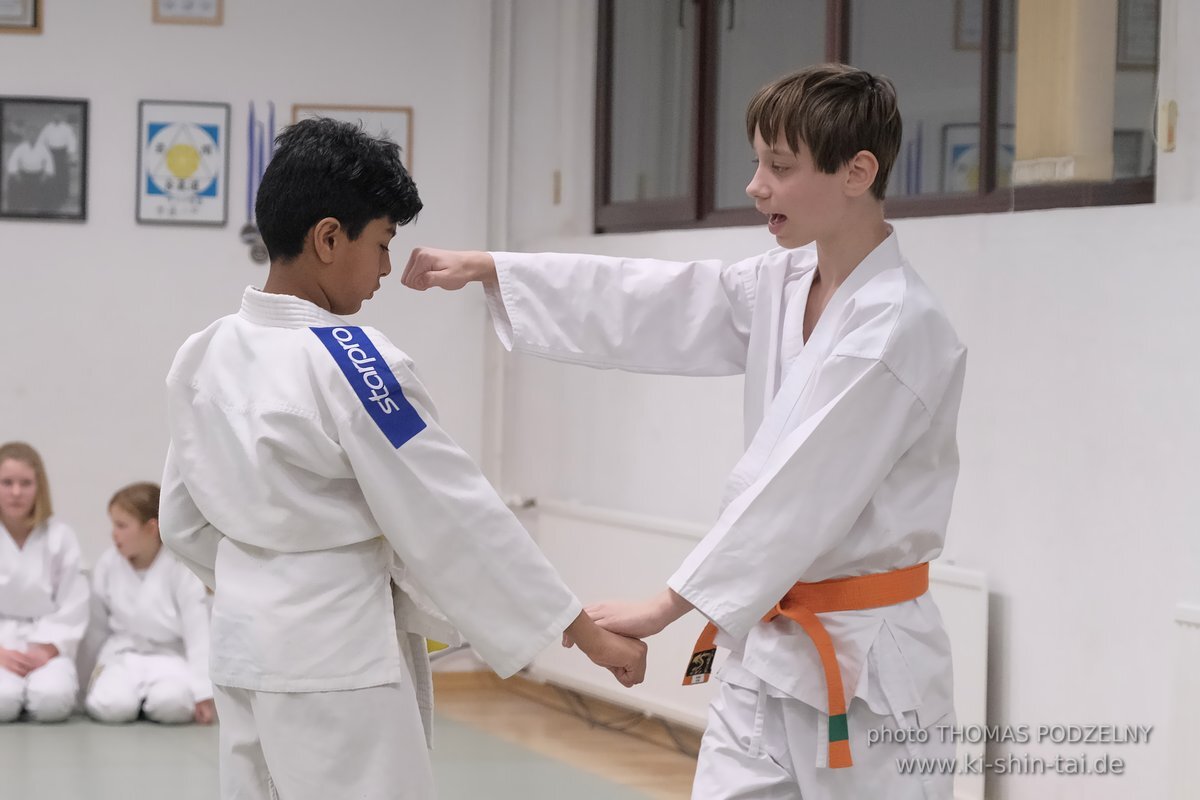 Karate Kids Prüfung 10.2.2023