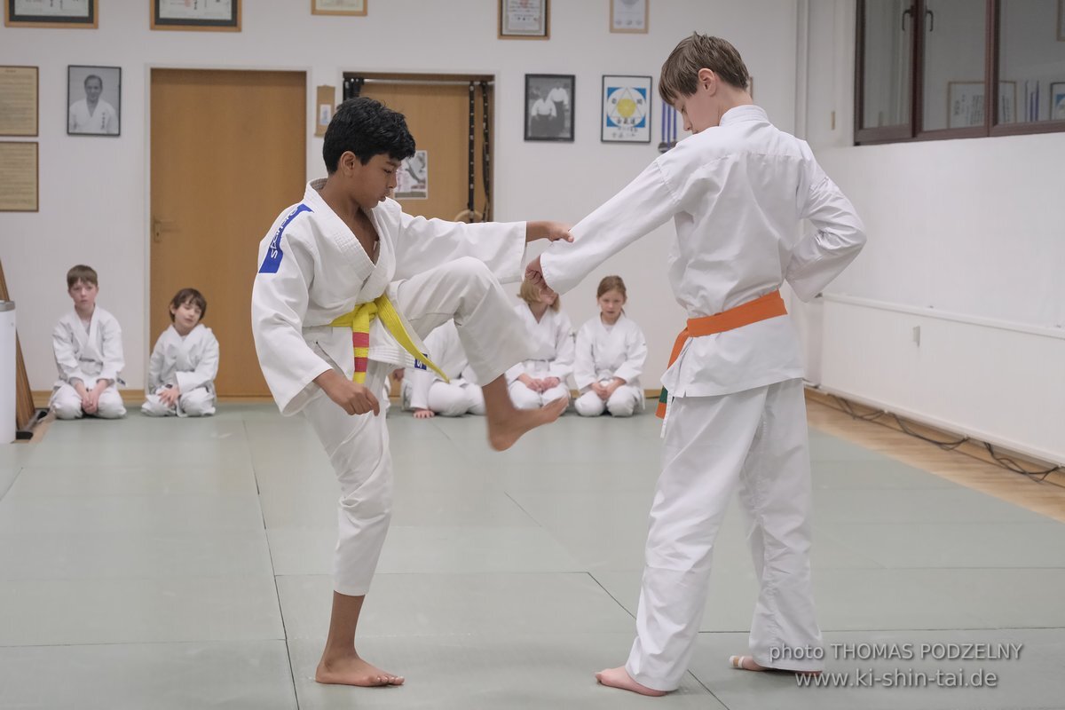 Karate Kids Prüfung 10.2.2023