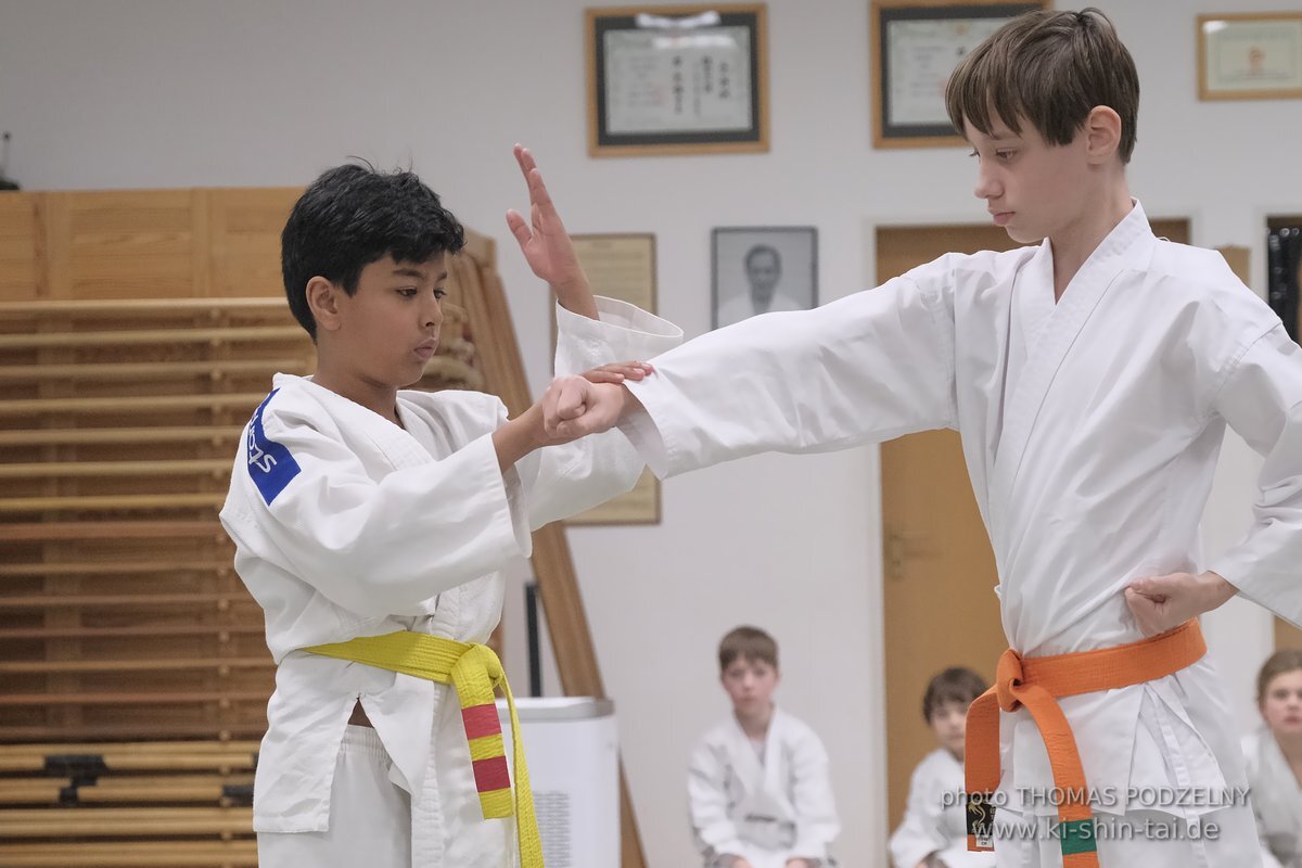 Karate Kids Prüfung 10.2.2023