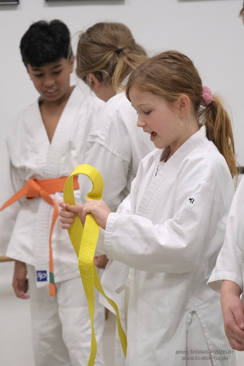 Karate Kids Prüfung 10.2.2023