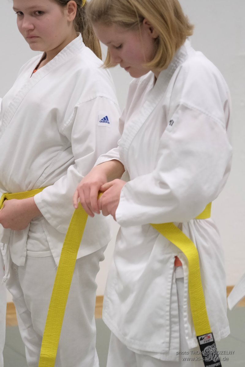 Karate Kids Prüfung 10.2.2023