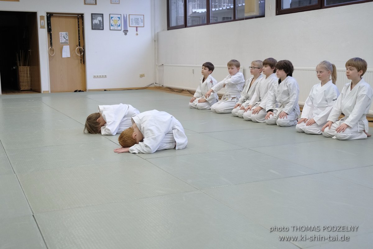 Aikido Kids Kyu Prüfung 16.3.2023