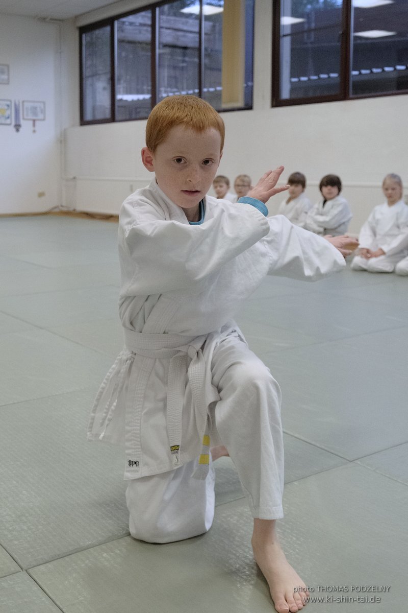 Aikido Kids Kyu Prüfung 16.3.2023