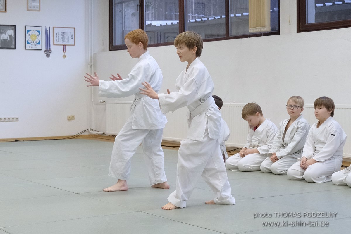 Aikido Kids Kyu Prüfung 16.3.2023