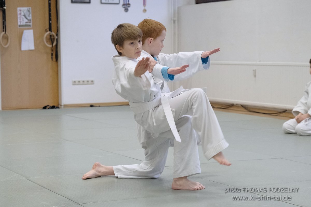 Aikido Kids Kyu Prüfung 16.3.2023