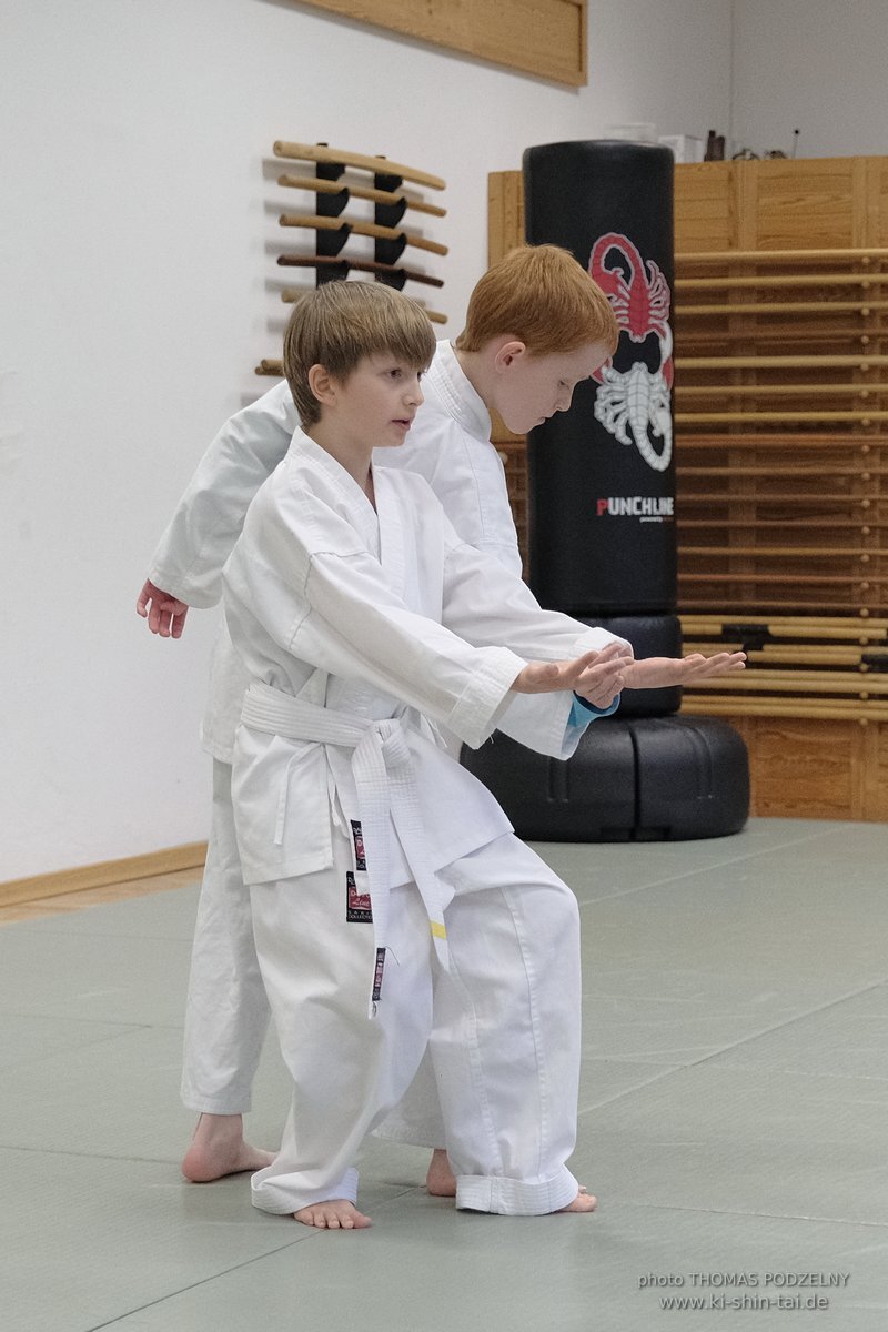 Aikido Kids Kyu Prüfung 16.3.2023