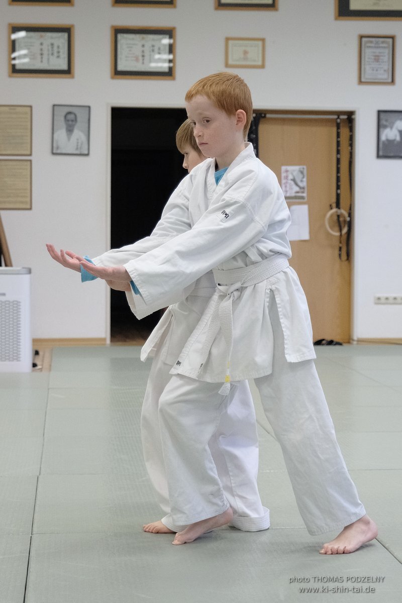 Aikido Kids Kyu Prüfung 16.3.2023