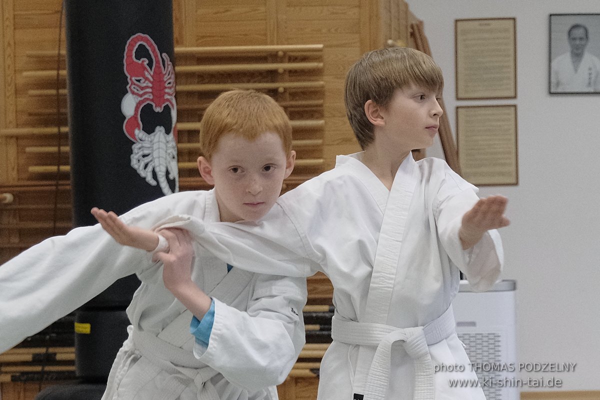 Aikido Kids Kyu Prüfung 16.3.2023