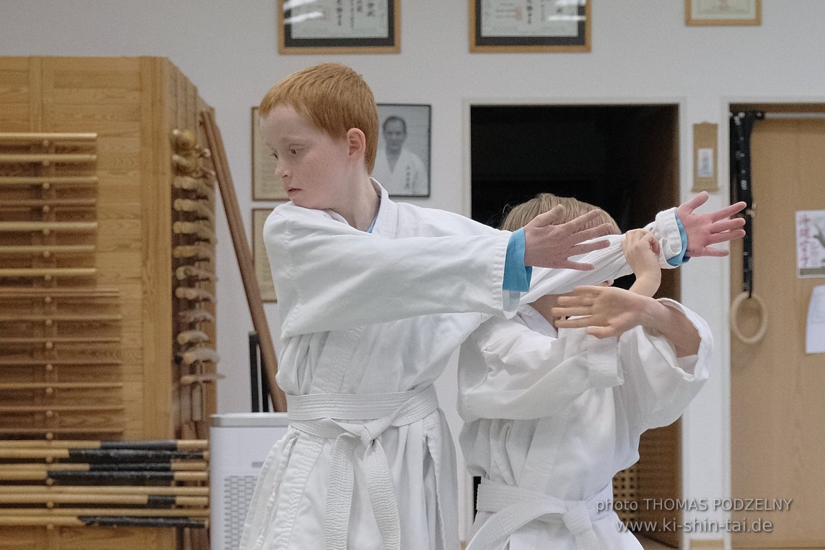 Aikido Kids Kyu Prüfung 16.3.2023
