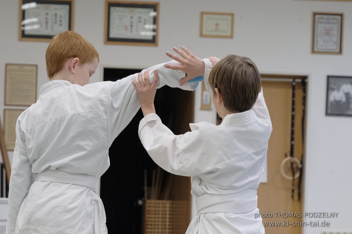 Aikido Kids Kyu Prüfung 16.3.2023