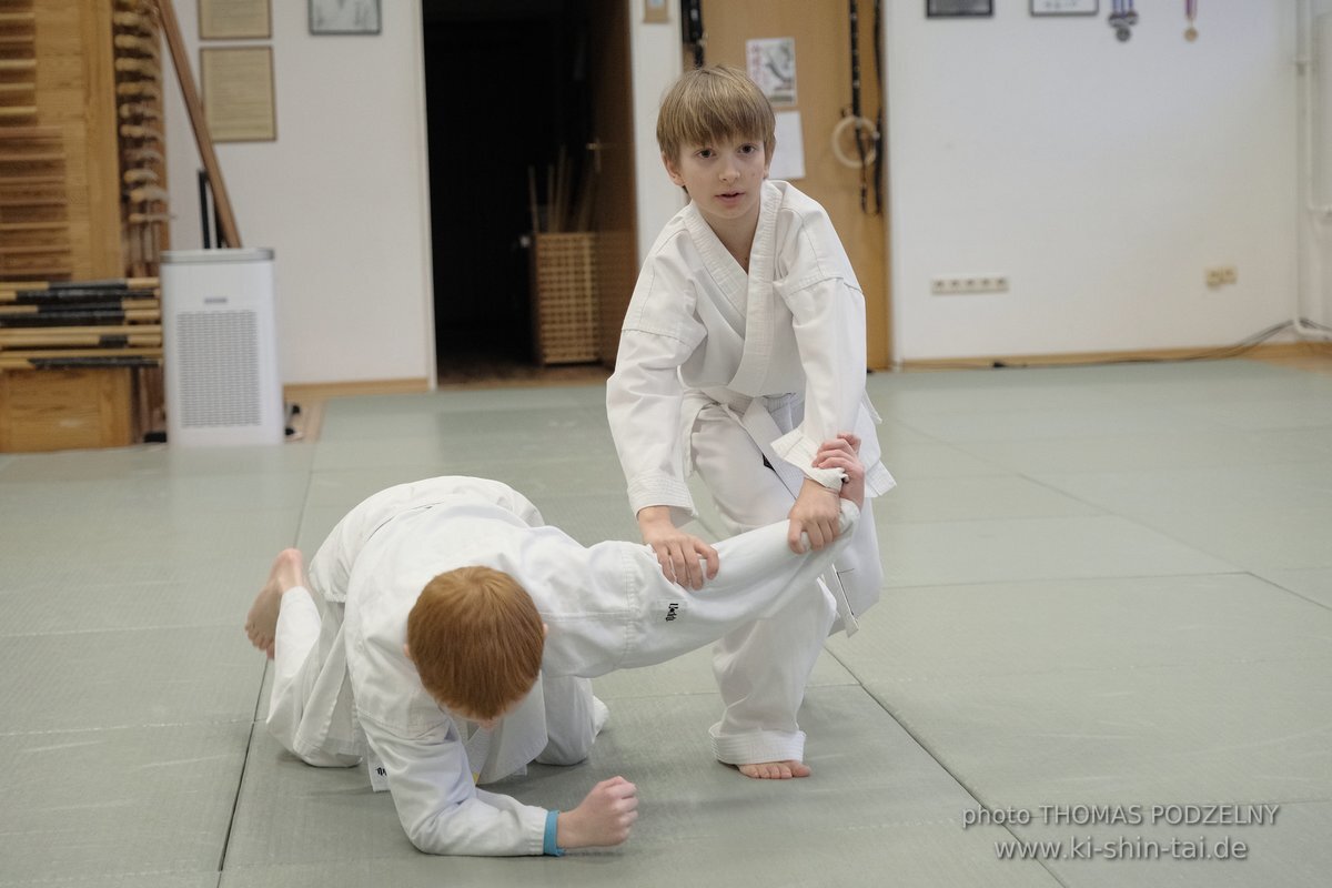 Aikido Kids Kyu Prüfung 16.3.2023