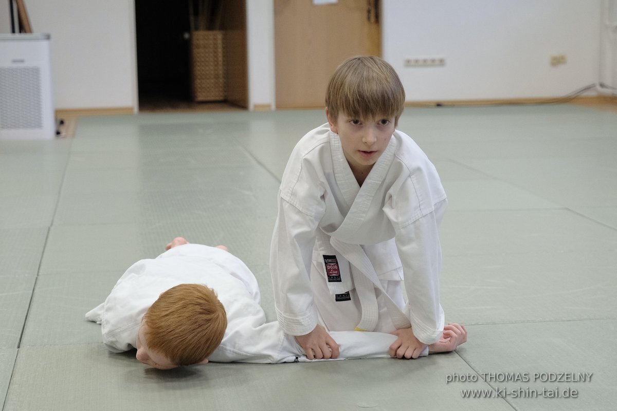 Aikido Kids Kyu Prüfung 16.3.2023