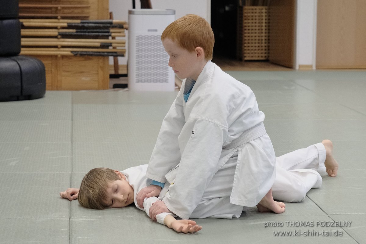 Aikido Kids Kyu Prüfung 16.3.2023