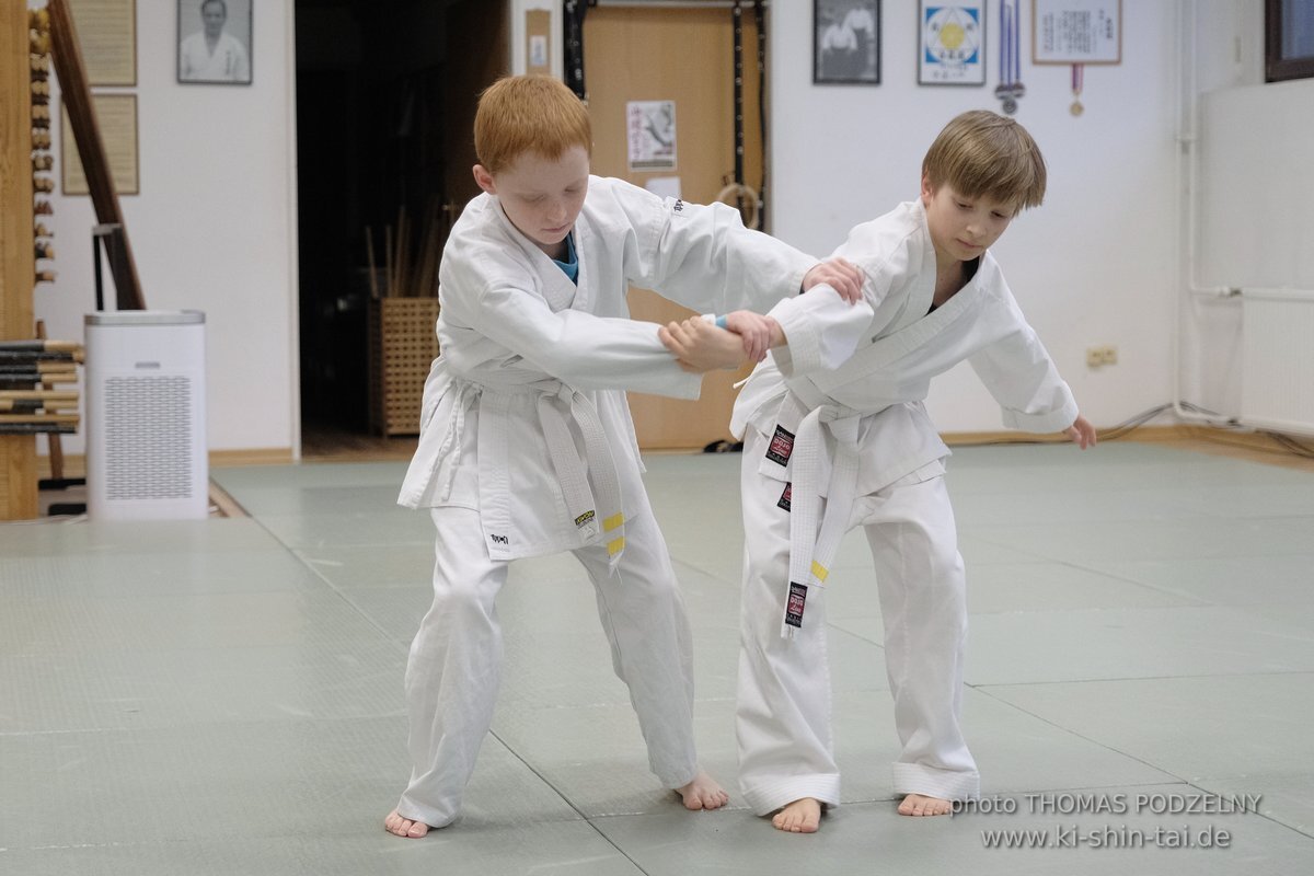 Aikido Kids Kyu Prüfung 16.3.2023