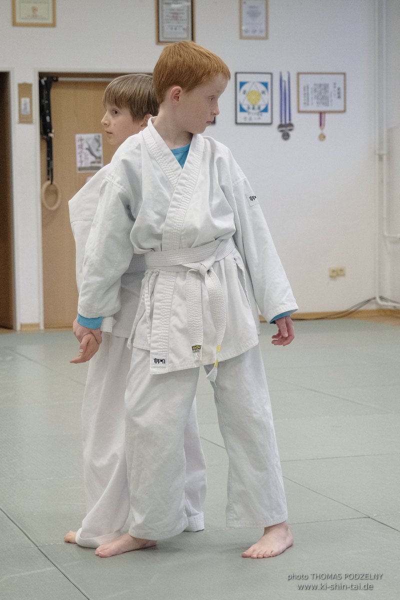 Aikido Kids Kyu Prüfung 16.3.2023