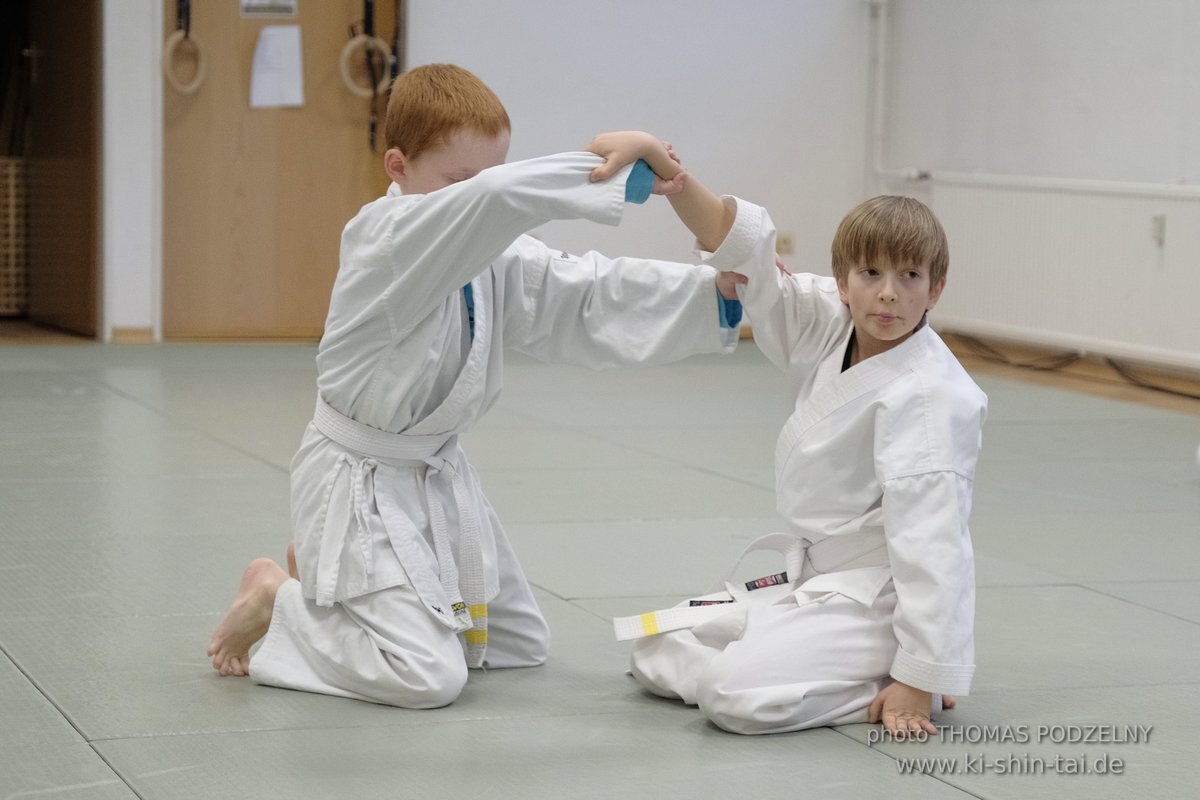 Aikido Kids Kyu Prüfung 16.3.2023