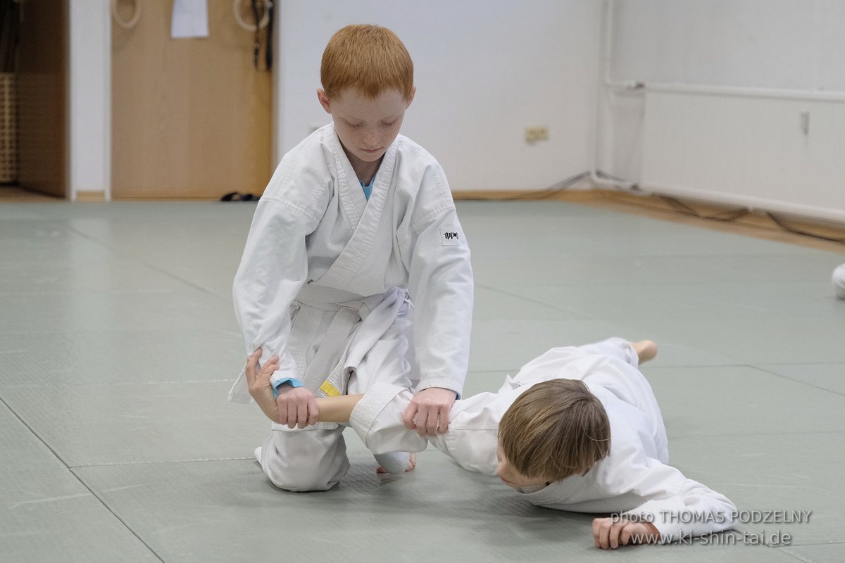 Aikido Kids Kyu Prüfung 16.3.2023
