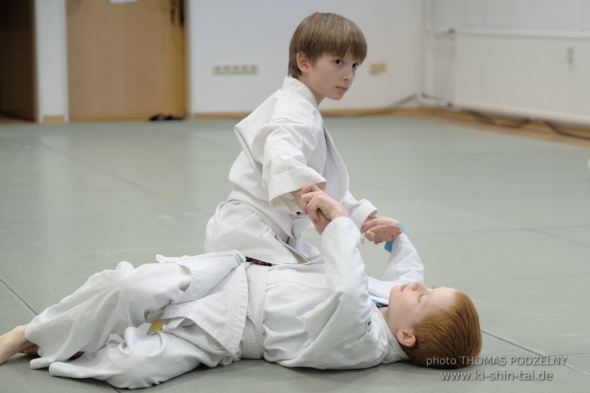 Aikido Kids Kyu Prüfung 16.3.2023