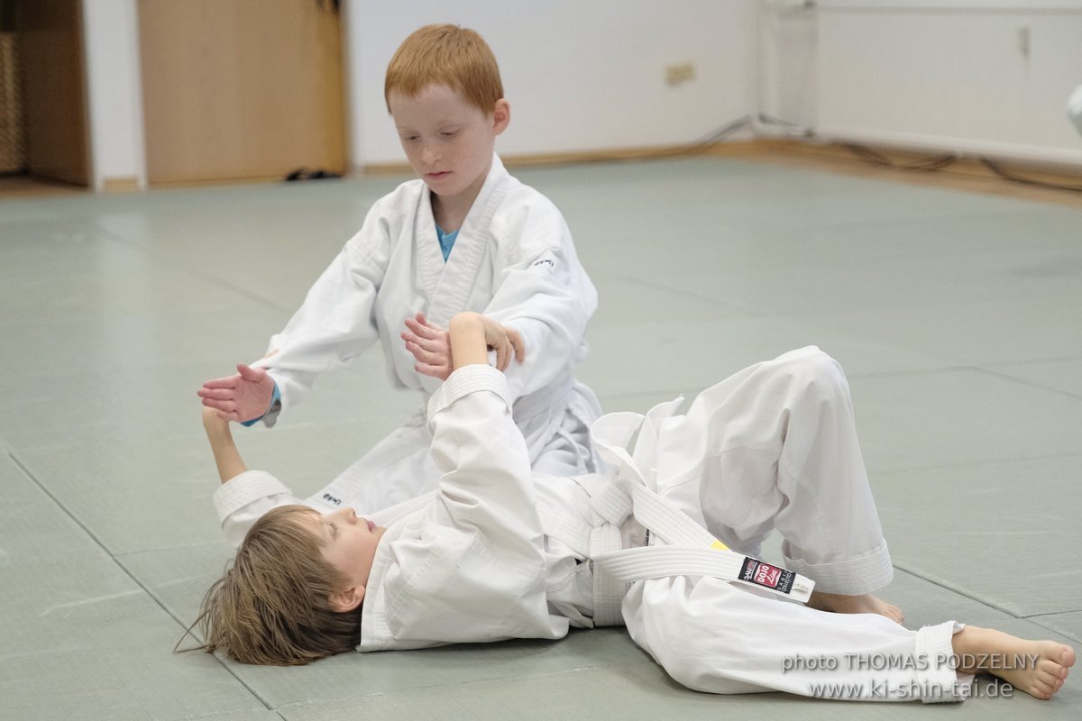 Aikido Kids Kyu Prüfung 16.3.2023