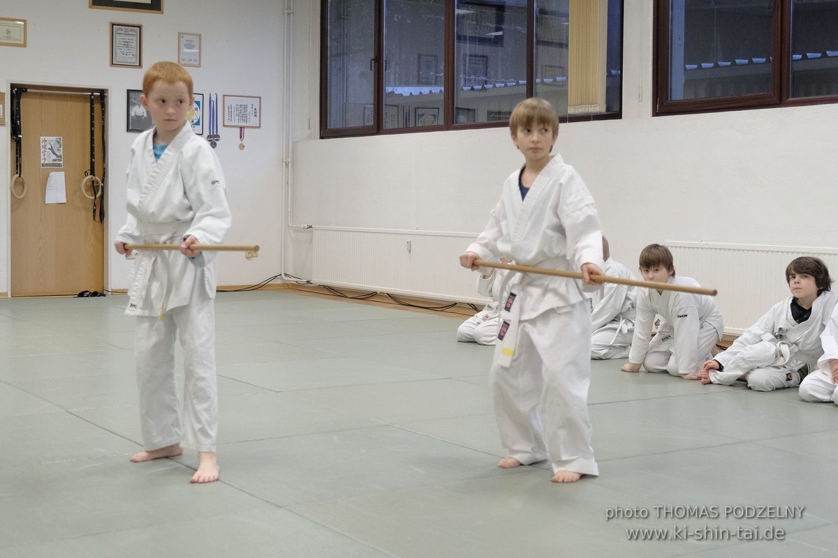 Aikido Kids Kyu Prüfung 16.3.2023