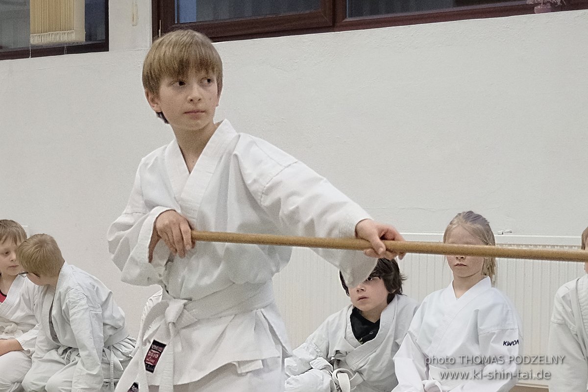 Aikido Kids Kyu Prüfung 16.3.2023