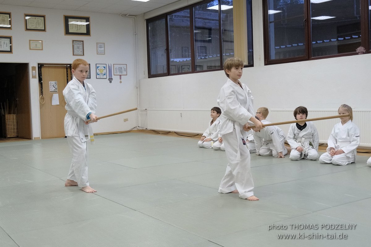 Aikido Kids Kyu Prüfung 16.3.2023