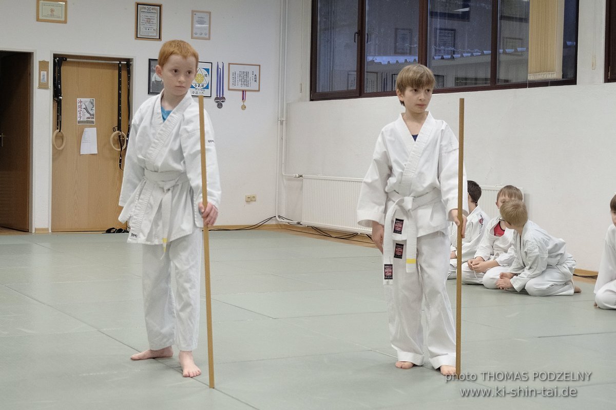 Aikido Kids Kyu Prüfung 16.3.2023