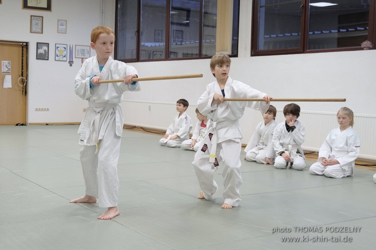 Aikido Kids Kyu Prüfung 16.3.2023