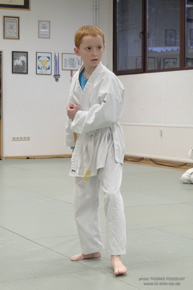 Aikido Kids Kyu Prüfung 16.3.2023